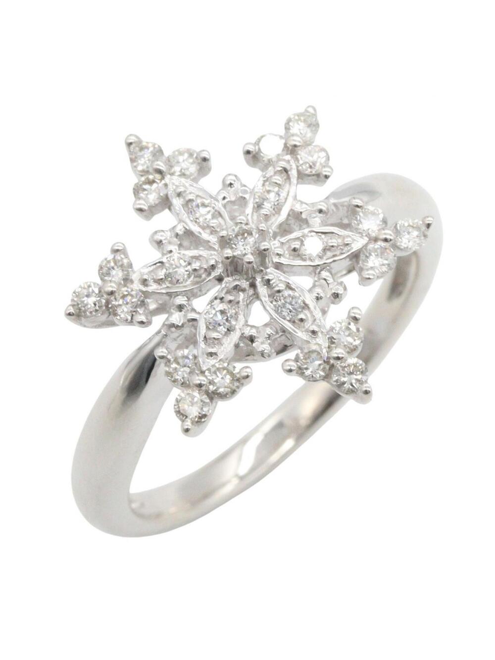Jewelry Diamond Ring 18Kwg White Gold #368780J10B